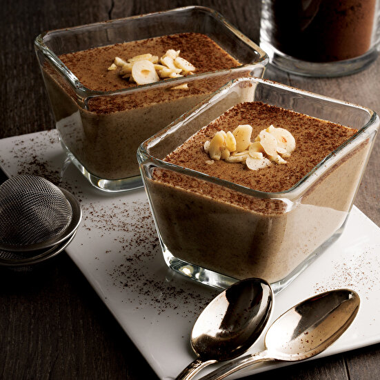 Türk Kahveli Damla Sakızlı Hurmalı Muhallebi