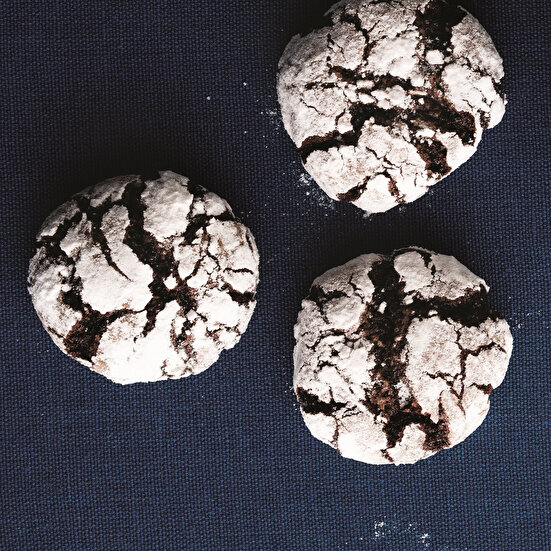 Kakaolu Çatlak Kurabiye