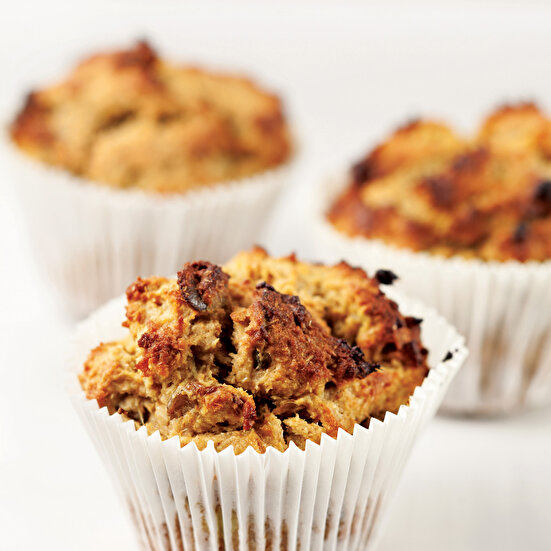 Avokadolu Unsuz Şekersiz Muffin