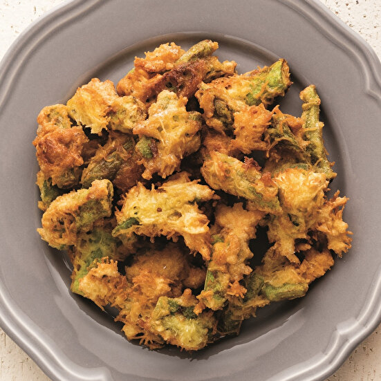 Kadayıflı Fasulye Kızartması