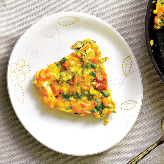 Havuçlu Dereotlu Omlet