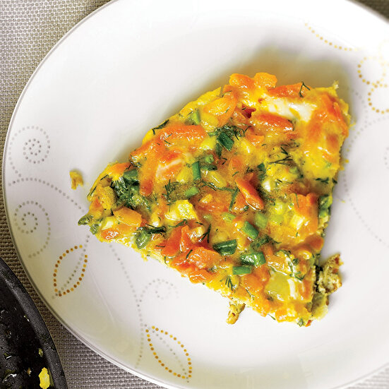 Havuçlu Dereotlu Omlet
