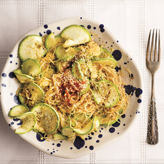 Kabaklı Susamlı Noodle