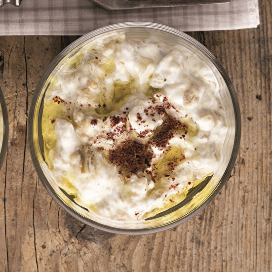 Patlıcanlı Yoğurtlu Ezme