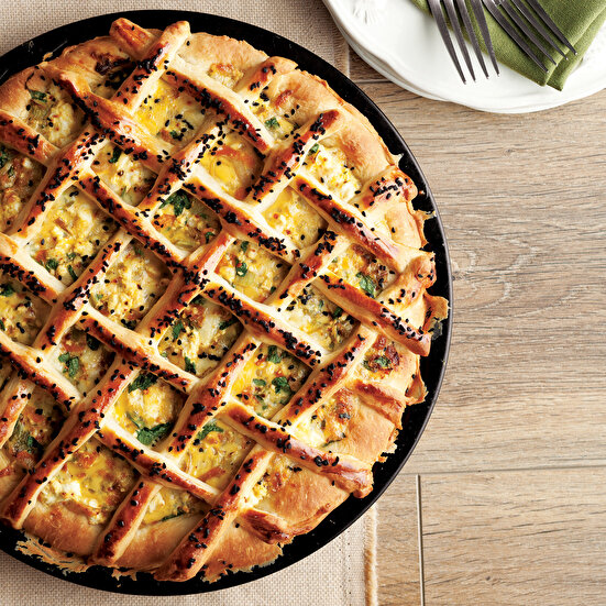 Peynirli Pırasalı Kiş