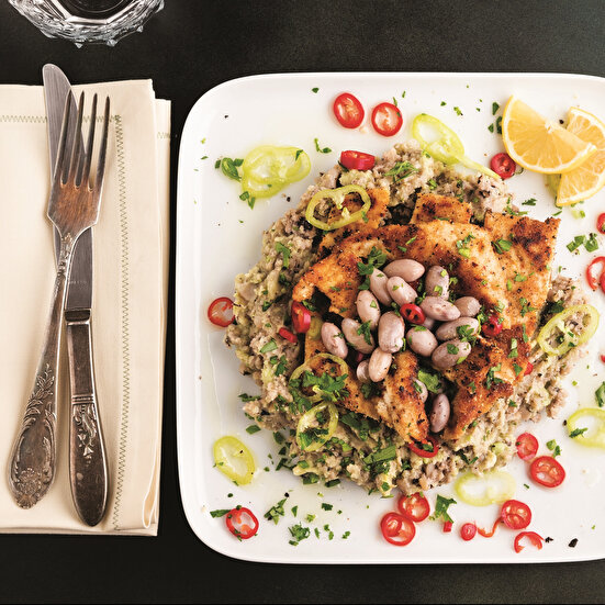 Mevsim Sebzeli Şinitzel