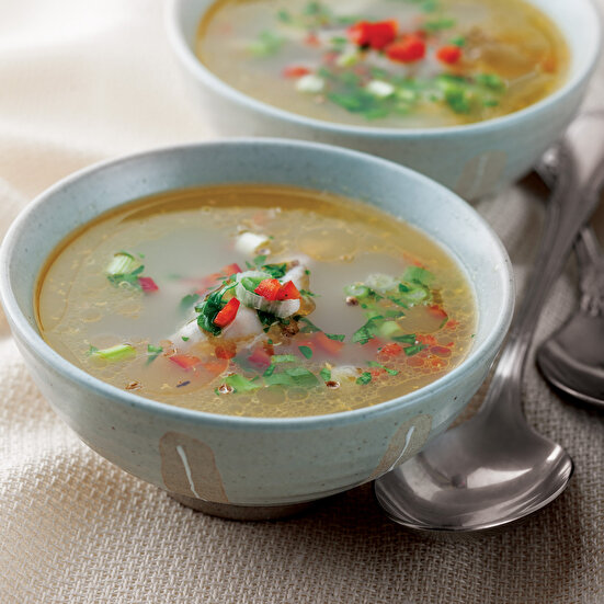 Tavuk Suyuna Baharatlı Çorba