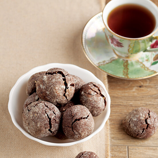 Çikolatalı Yer Fıstıklı Kurabiye