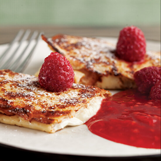 Frambuaz Soslu French Krep