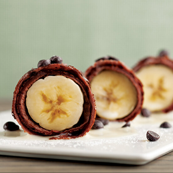 Muzlu Beyaz Çikolatalı Krep