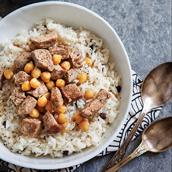 Kavurmalı Düğün Pilavı