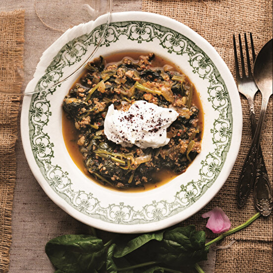 Kıymalı Ispanak Yemeği