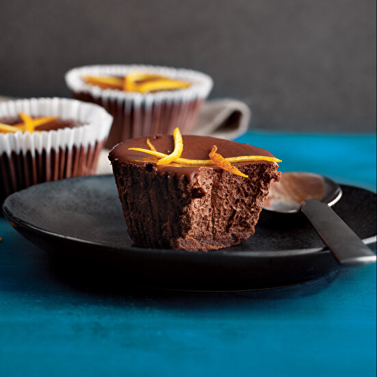 Portakallı Çikolatalı Cheesecake