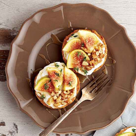 Tam Buğday Unlu İncirli Tart