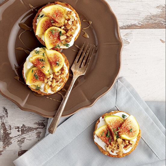 Tam Buğday Unlu İncirli Tart