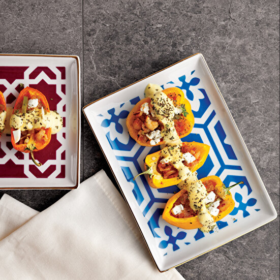 Fırında Tavuklu Biber Sefası