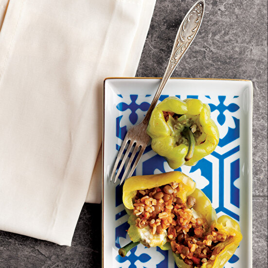 Mercimekli Biber Dolması