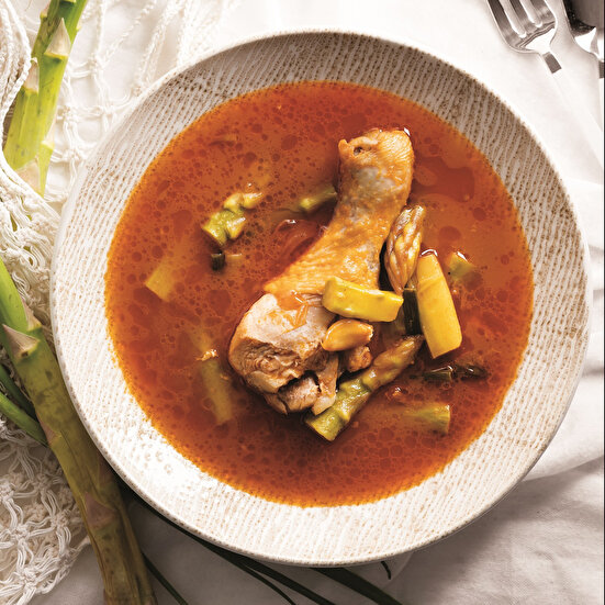 Tavuk Bagetli Kuşkonmaz