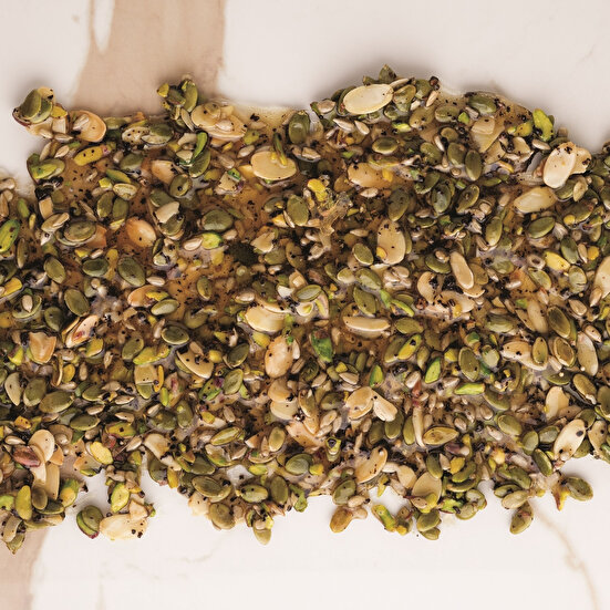 Çekirdek ve Kahveli Krokan