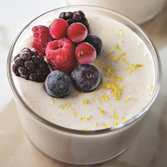 Orman Meyveli ve Limonlu Mousse