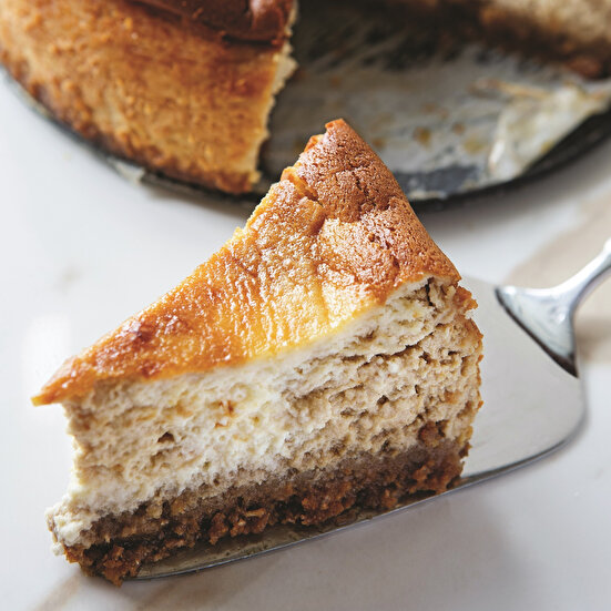 Pekmez ve Tahinli Cheesecake