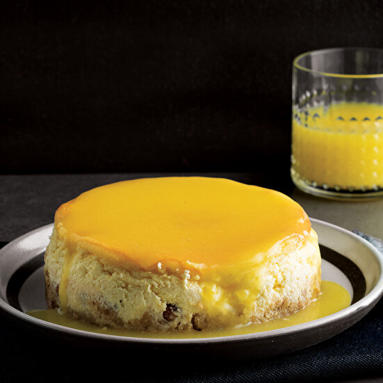 Limon Soslu Cheesecake