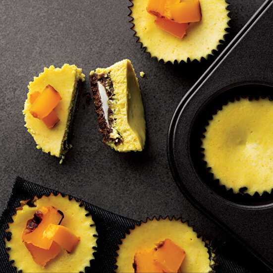 Sandviç Bisküvili Bal Kabaklı Cheesecake