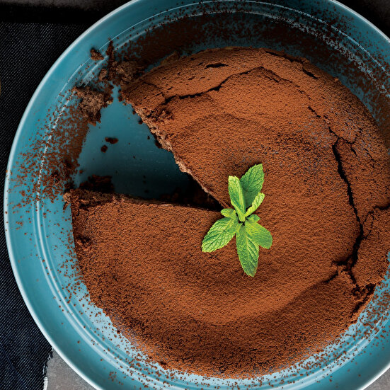 Çikolatalı ve Portakallı Cheesecake