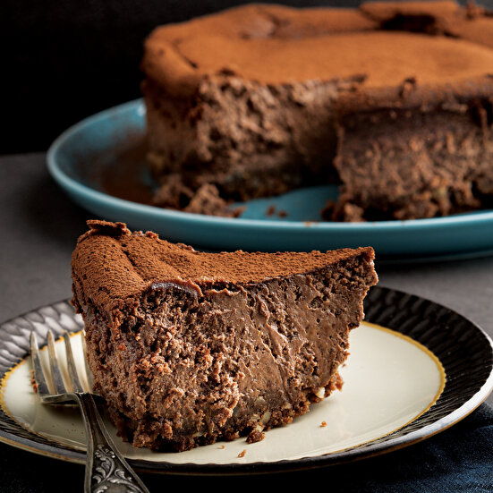 Çikolatalı ve Portakallı Cheesecake