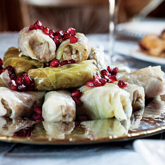 Narlı Kestaneli Lahana Sarması