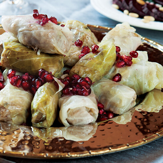 Narlı Kestaneli Lahana Sarması