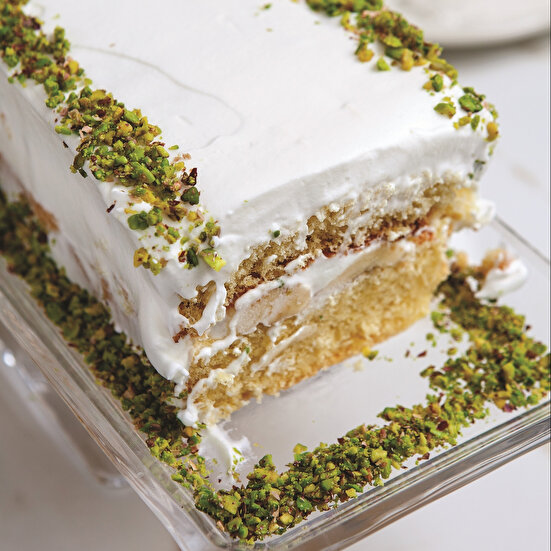 Muzlu Fıstıklı Pasta