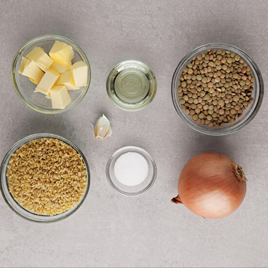 Mercimekli Bulgur Pilavı