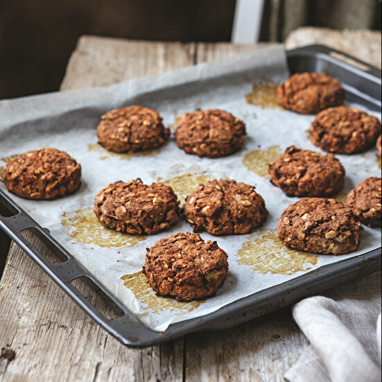 Unsuz Şekersiz Muzlu Kurabiye