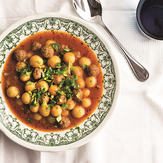 Köfteli Bulgur Yemeği