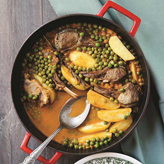 Biberiyeli Bezelyeli Pirzola