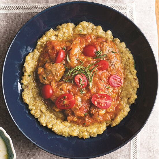 Köfteli Patlıcan Ezme