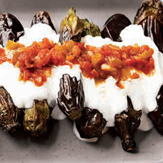 Domates Soslu Minyatür Patlıcan