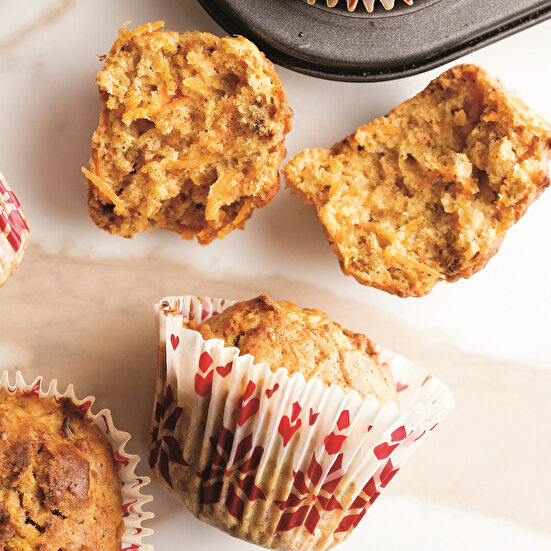 Havuçlu Cevizli Muffin