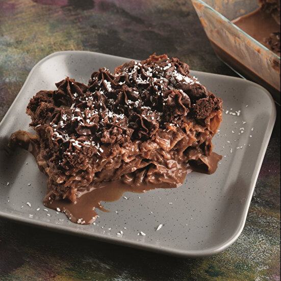 Çikolatalı Ganajlı Güllaç