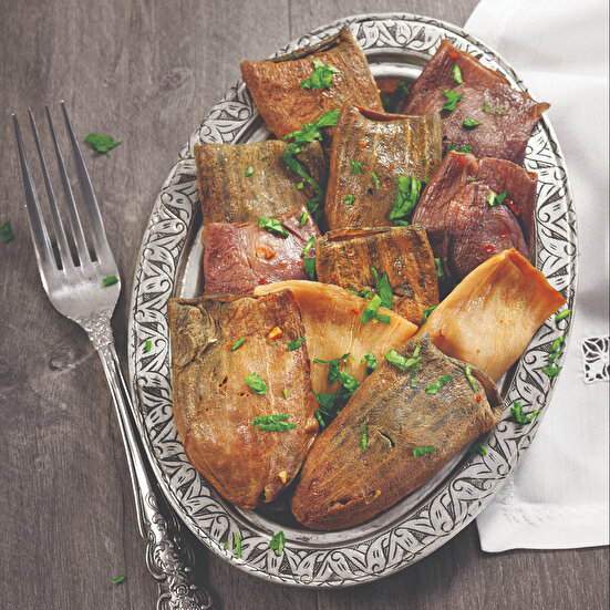 Firikli Etli Kuru Acur ve Patlıcan Dolması