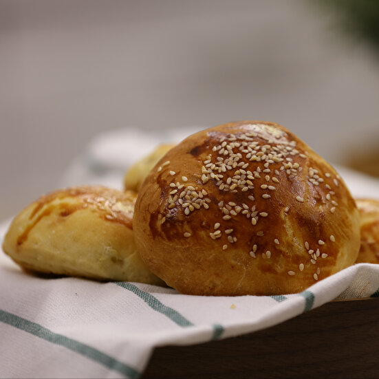 Patatesli Hamburger Ekmeği