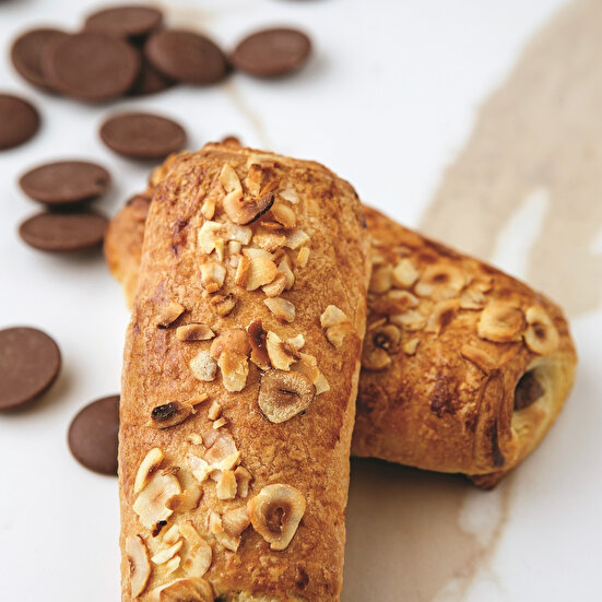 Çikolata ve Fındıklı Kruvasan