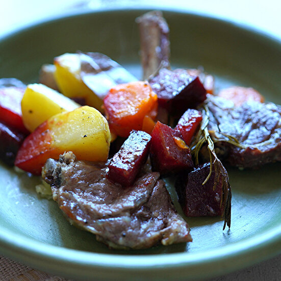 Pirzolalı Kök Sebzeler