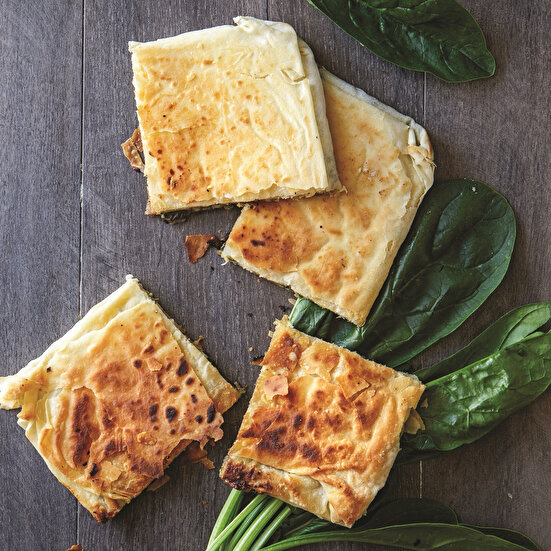 Çift Peynirli Ispanaklı Gözleme