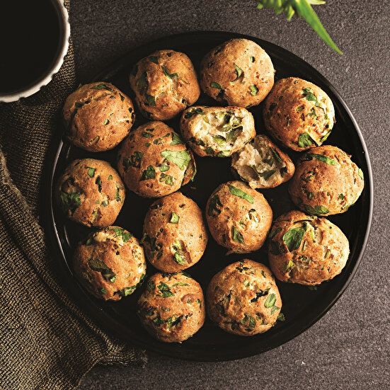 Maydanozlu Lorlu Siyez Unlu Poğaça