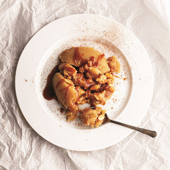 Karamel Soslu İrmik Helvası