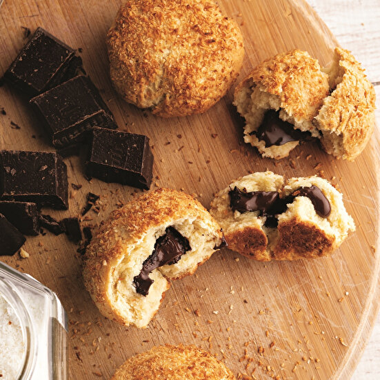 Çikolata ve Hindistan Cevizli Çörek