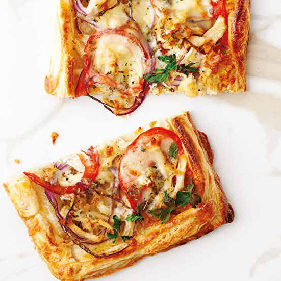 Tavuklu Milföy Pizza