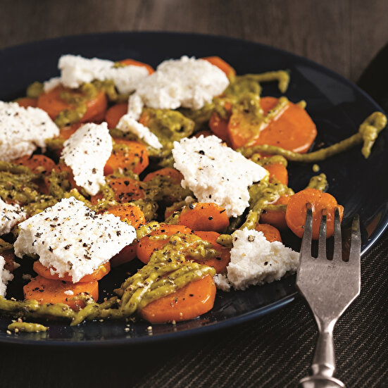 Pestolu Havuç ve Keçi Peyniri